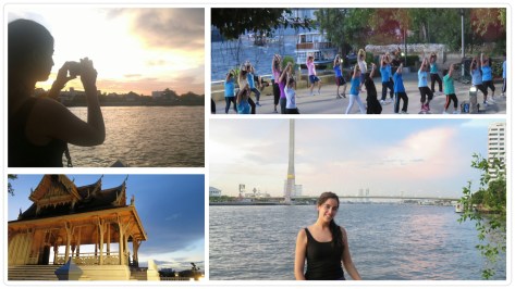 Atardecer en Santichaiprakan Park