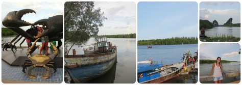 Paseando por la costanera del río