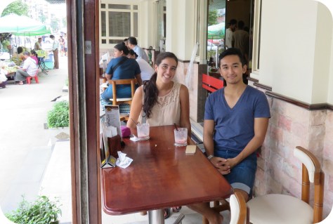 Con Aung, gracias por todo!