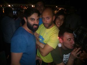 Con Jesus y su amigos