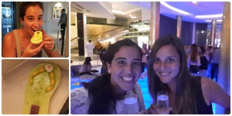 Postres con diseño y la última noche! Gracias amiga por todo!